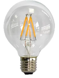 ΛΑΜΠΤΗΡAΣ LED FILAMENT ΔΙΑΦΑΝH 8W   E27 - G95