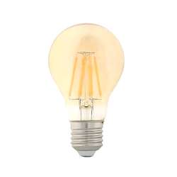 ΛΑΜΠΤΗΡAΣ LED FILAMENT DIMMABLE AMBER   4W   E27 - A60
