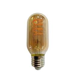 ΛΑΜΠΤΗΡAΣ LED FILAMENT DIMMABLE AMBER SPIRAL   6W   E27 - T45