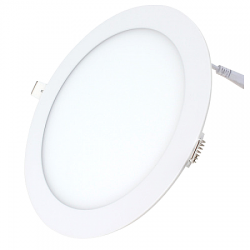 Στρόγγυλο Χωνευτό LED Panel 18W 6000Κ